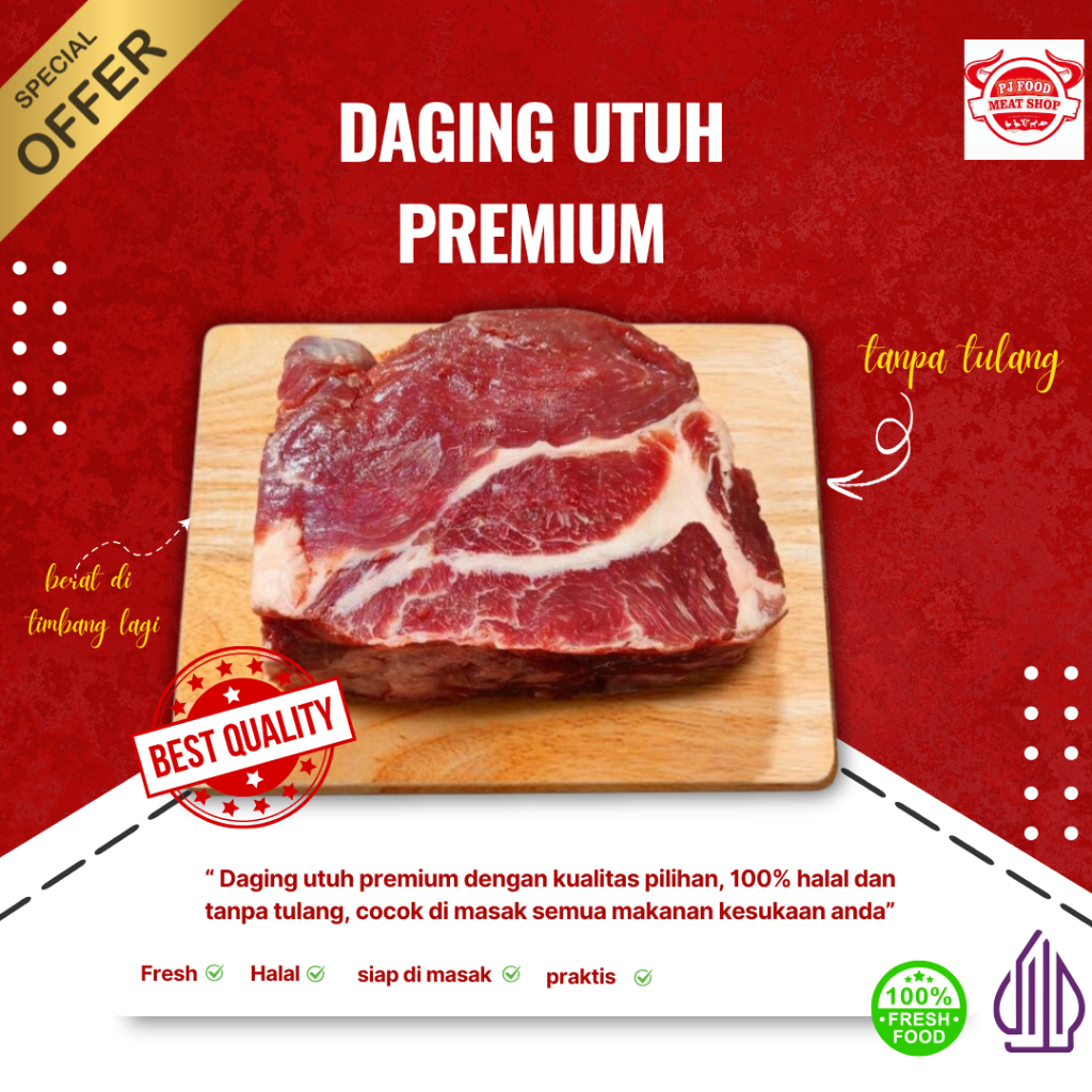 

DAGING UTUH PREMIUM 1kg