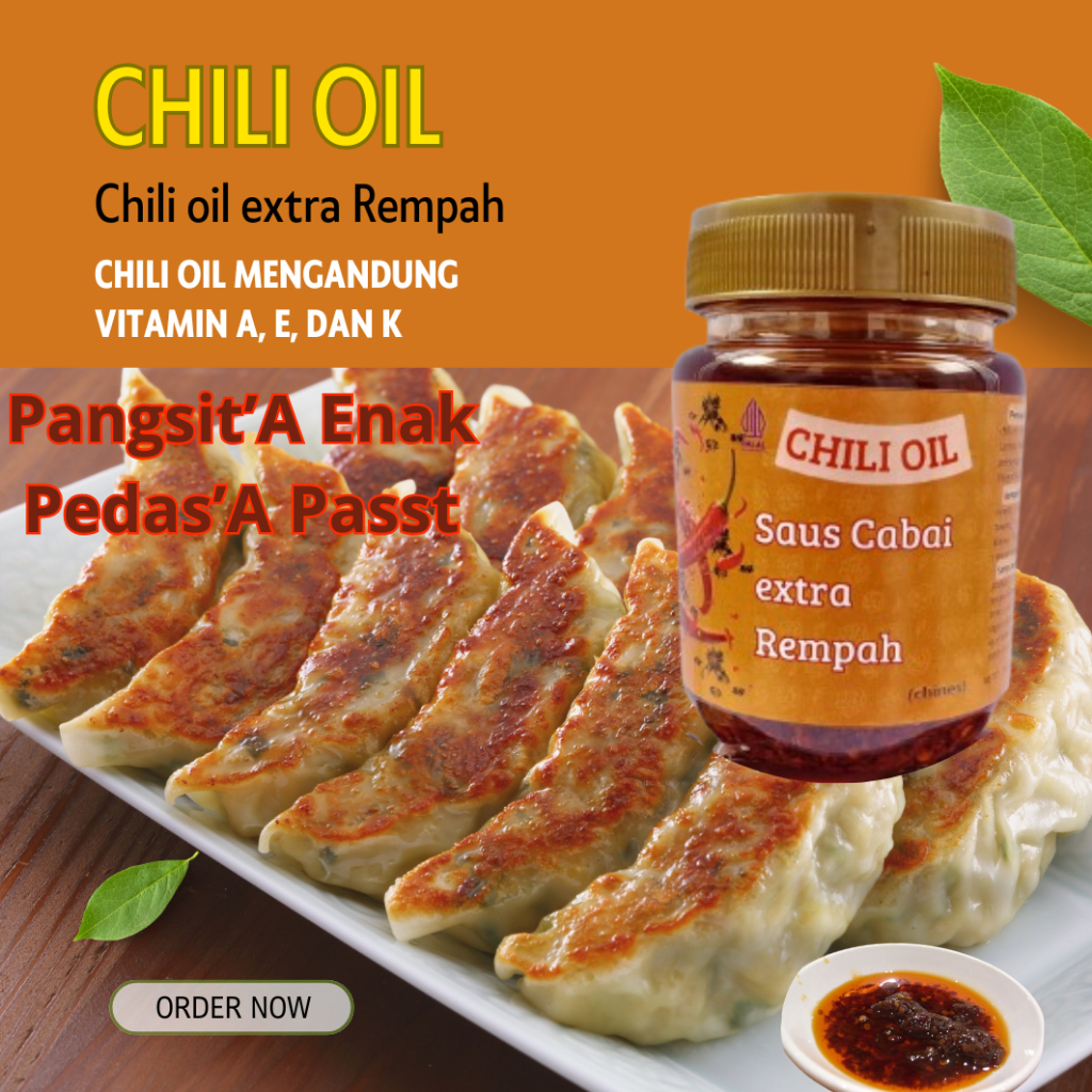 

Chili Oil Saus Cabai Extra Rempah