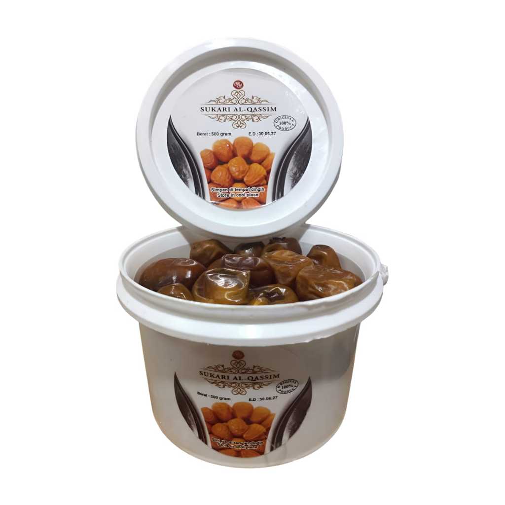 

kurma sukkari ember 500gr sukari alqassim