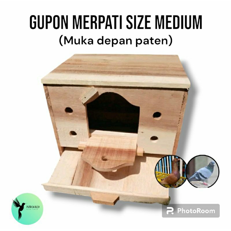 Gupon Merpati Size Medium (Muka Depan Paten) glodok pagupon rumah burung dara