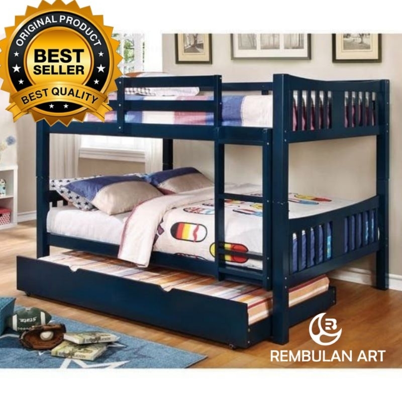 TEMPAT TIDUR MINIMALIS TEMPAT TIDUR TINGKAT 3 DUCO