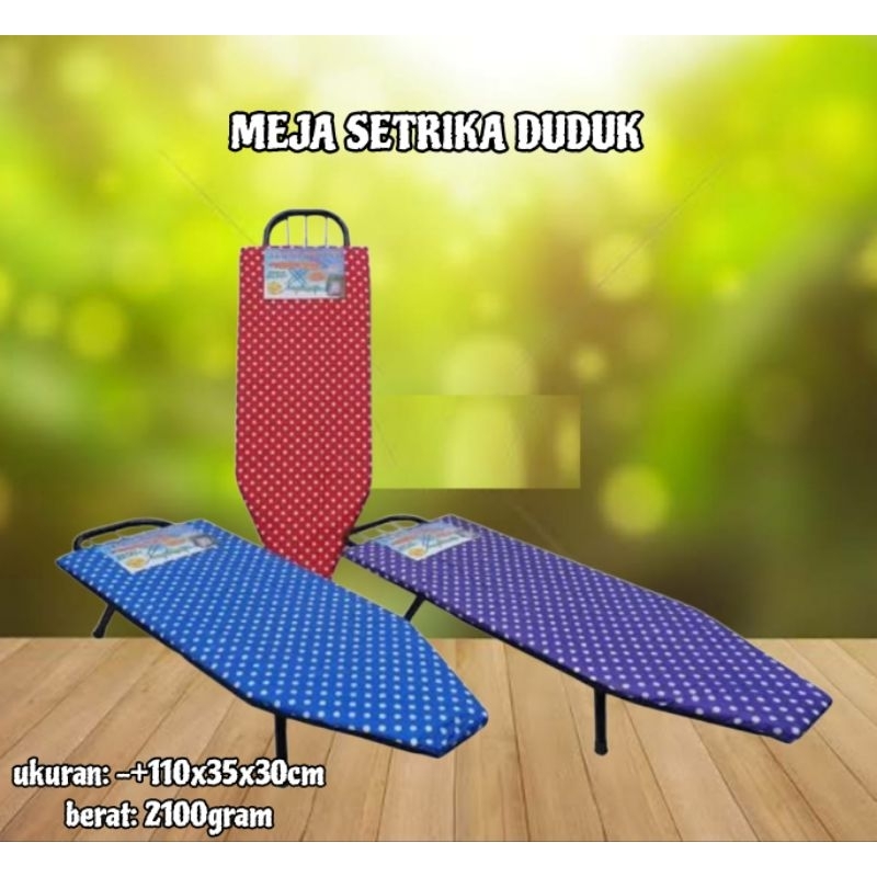 meja setrika berdiri / meja setrika duduk / meja setrika lipat