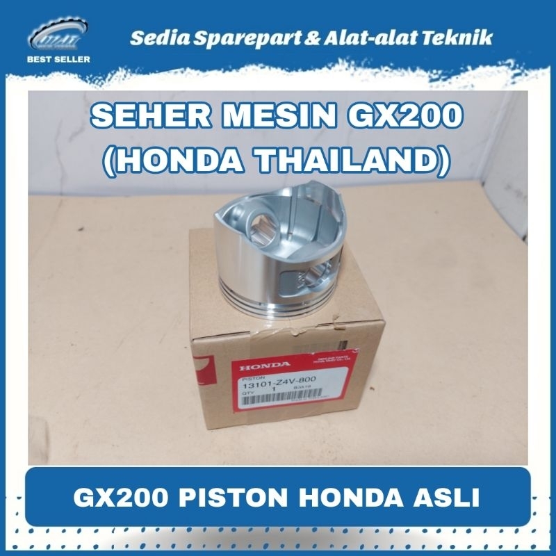 SEHER MESIN PENGGERAK GX200 PISTON STD HONDA THAILAND ASLI