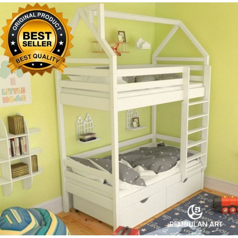 TEMPAT TIDUR ANAK TINGKAT MODEL RUMAH MINIMALIS