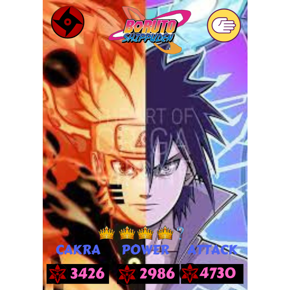 kartu naruto Boruto Shippuden