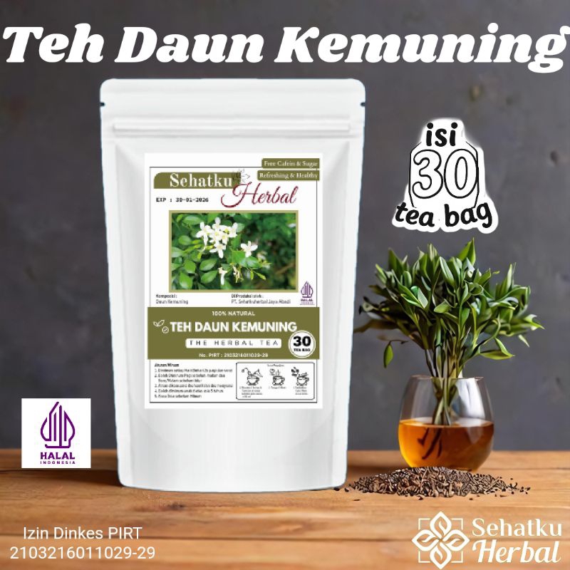 

SEHATKUHERBAL Teh Daun Kemuning isi 30 tea bag