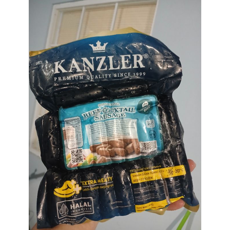 

Kanzler Sosis Beef Cocktail 250gr