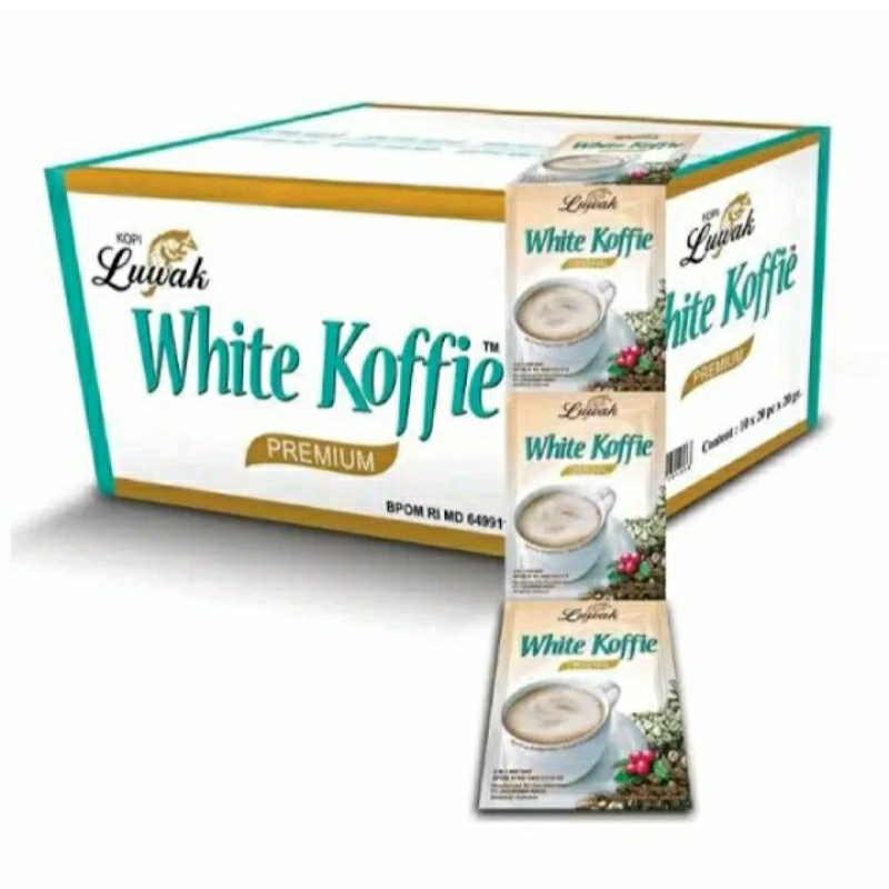 

white koffie Luwak 1 Renceng