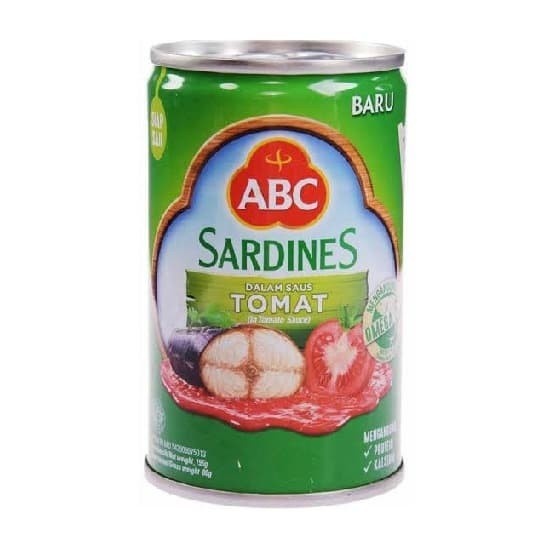 

ABC Sarden Saus Tomat 425gr