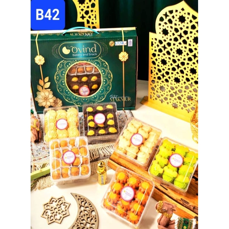 

PROMO PAKET HAMPERS LEBARAN OVINA MAKMUR // SEPAKET ISI 6 TOPLES// SANGAT ENAK & LEZAT// PRODUK HALAL 100%