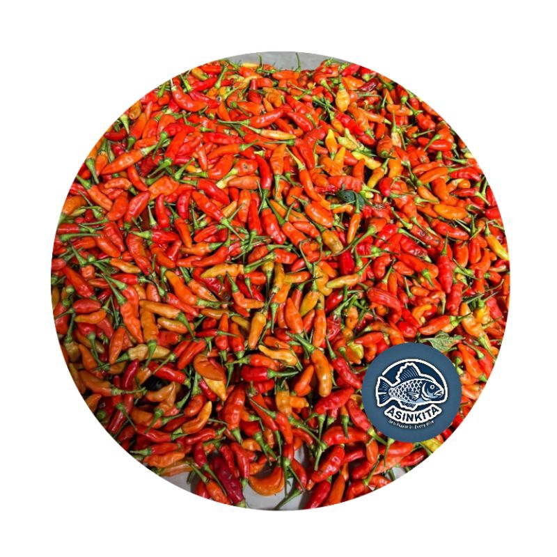 

cabe rawit merah segar 250 gram 500 gram dan 1 kg