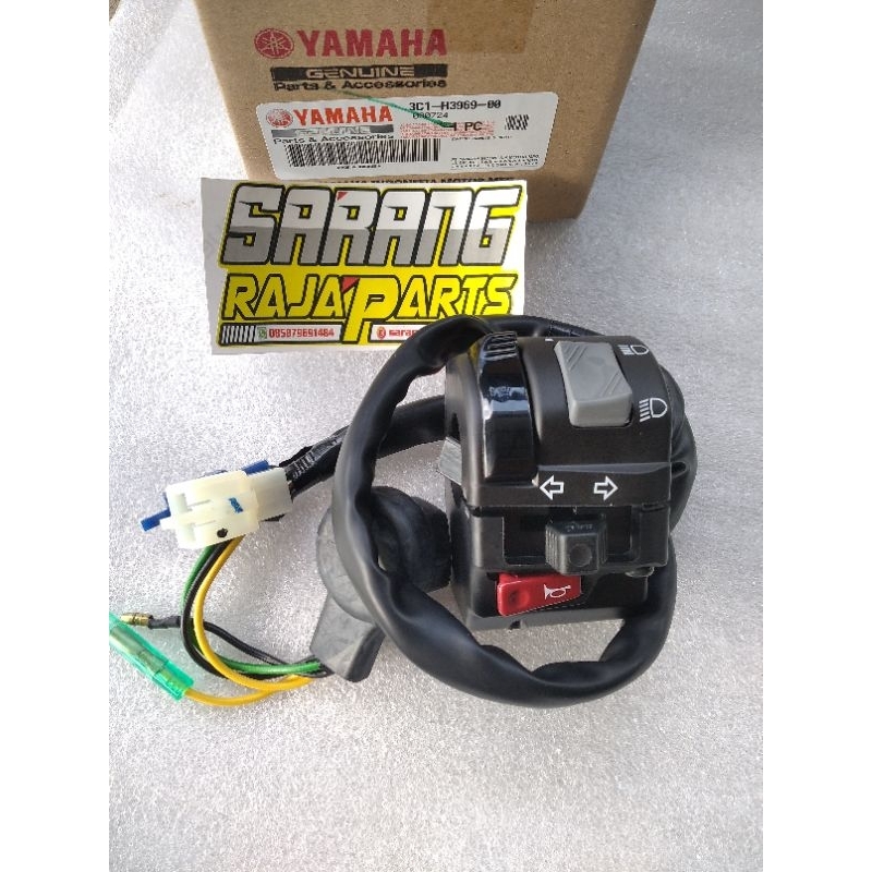 Saklar holder kiri vixion lama old original