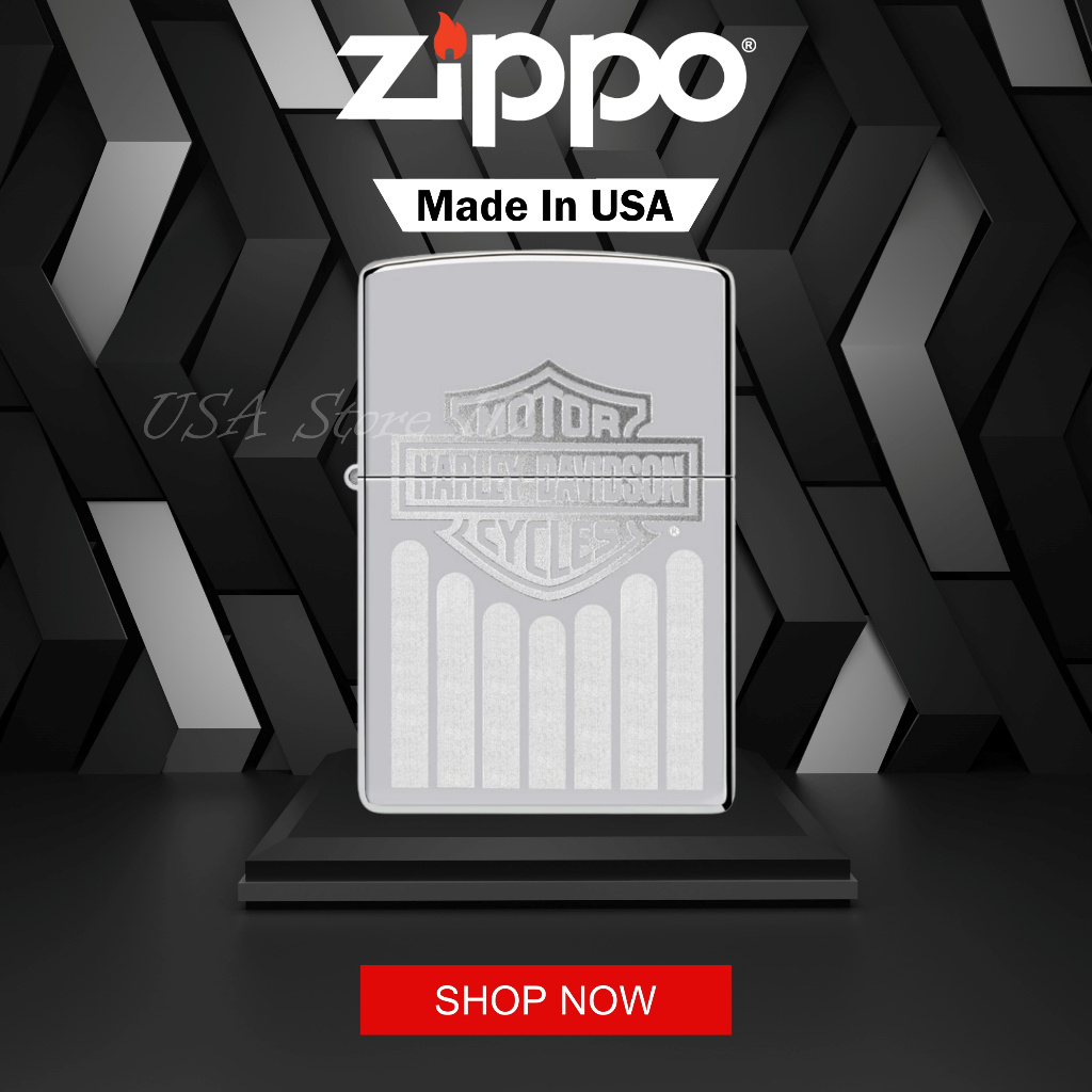 Korek Zippo Harley-Davidson 48993 Original Made In USA