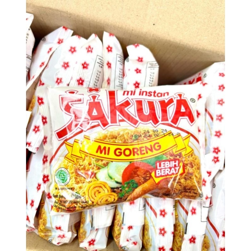 

MIE INSTAN GORENG SAKURA (HARGA YANG TERTERA DAPAT 5PCS)