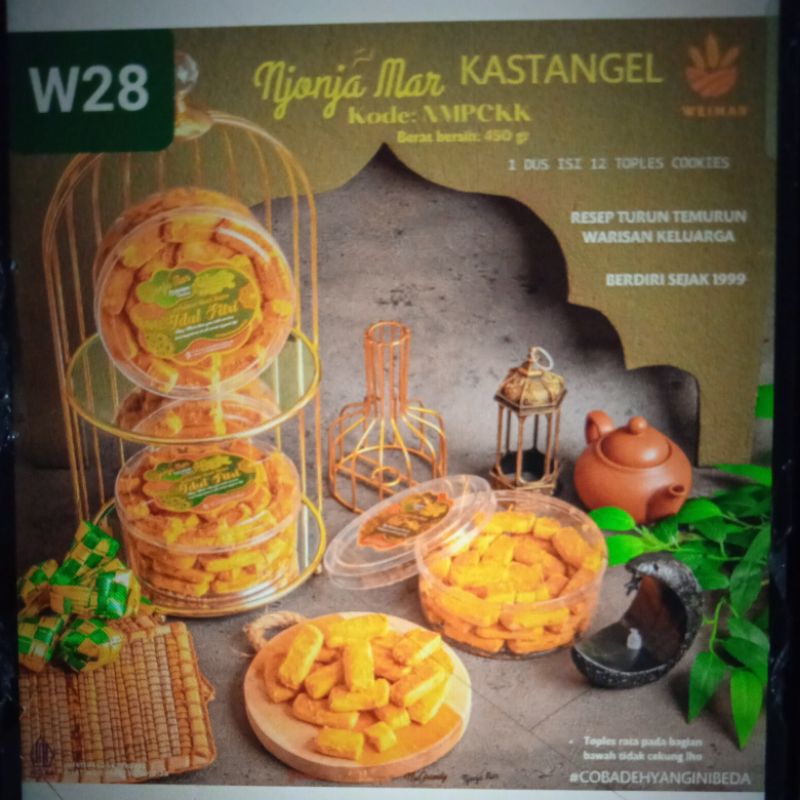 

PROMO paket kue lebaran bingkisan njonja mar kastangel w28