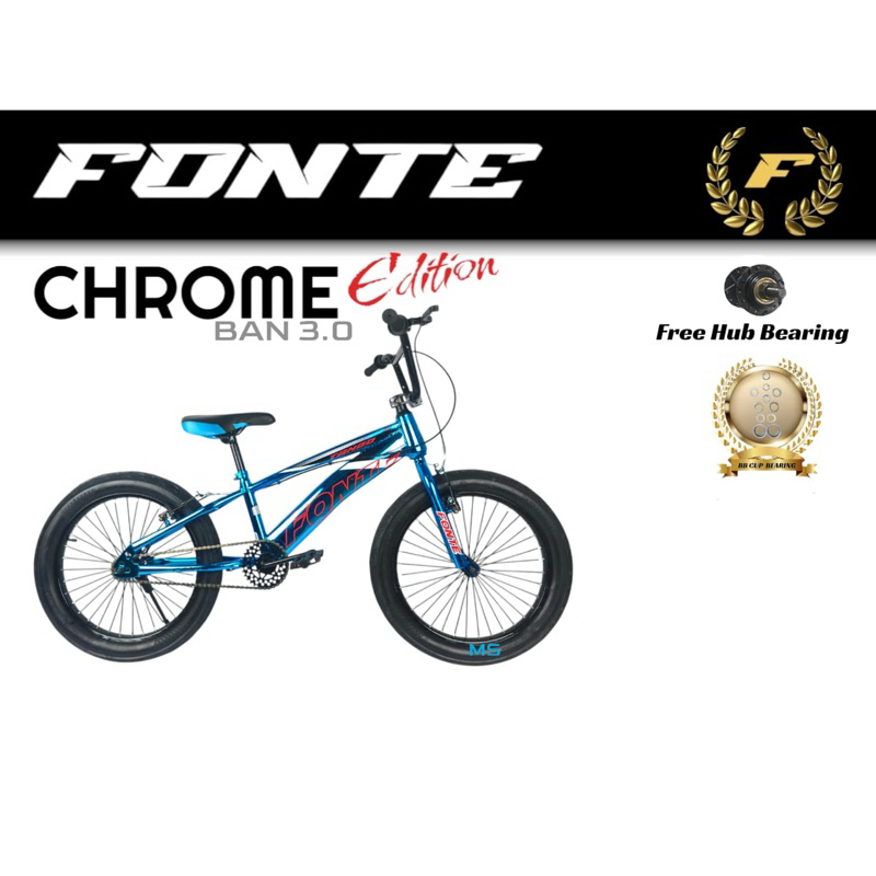 Sepeda Anak BMX 20 Inch Tango Fonte Chrome Series Murah Promo Bisa Paylatter sepeda anak laki lamak