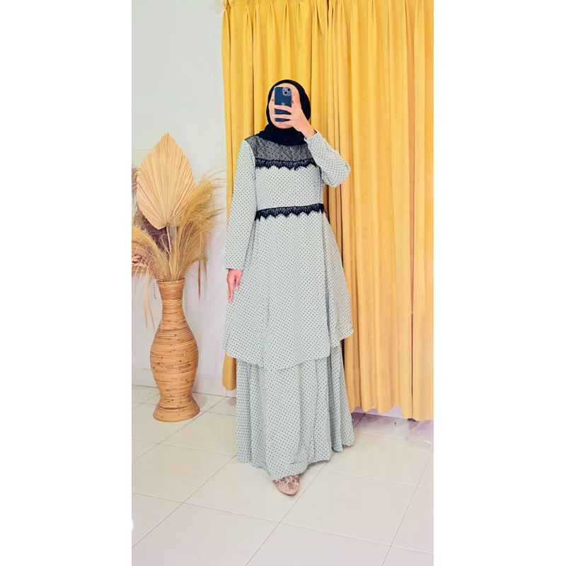 MALAYA DRESS BY POPY/DRESS MELAYU/CERUTY DRESS/MALAY DRESS