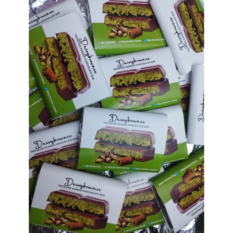 

Paket Reseller 11 pcs Coklat Dubai Pistachio Kunafa