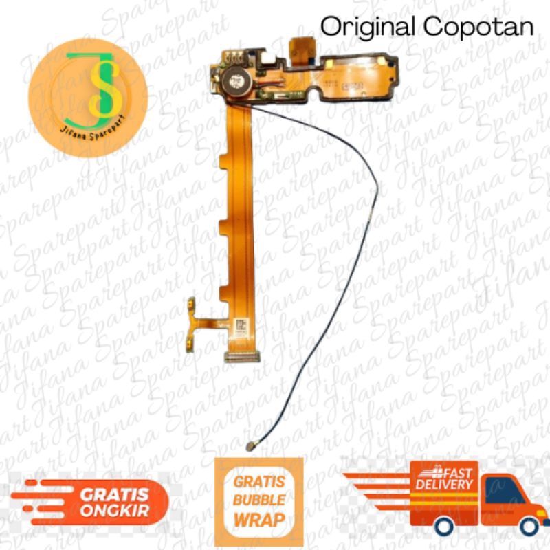 Flexible + Konektor Charger Oppo A37 Original Copotan