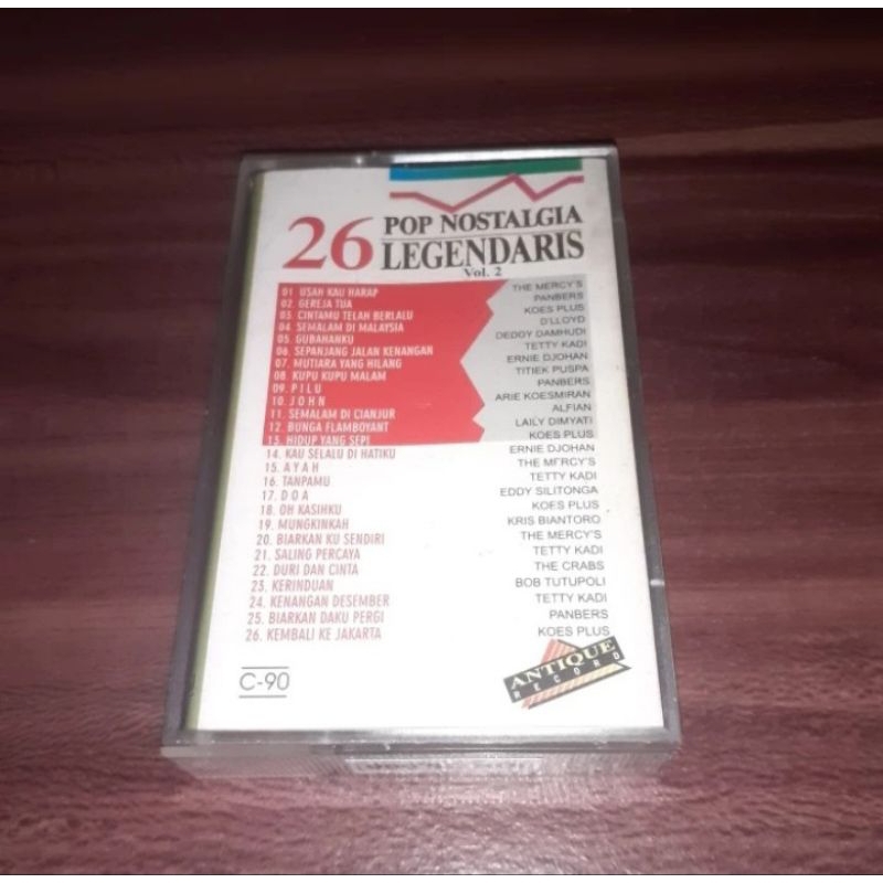 Kaset 26 POP NOSTALGIA  Vol. 2 - The Mercys Koes Plus Panbers