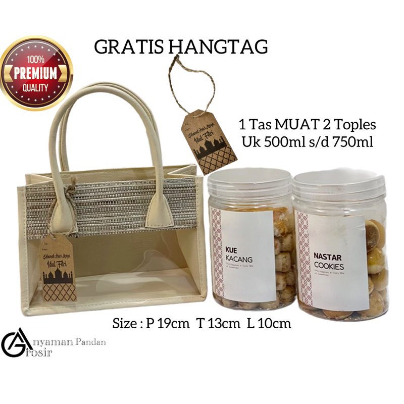 

Tas gift MIKA MENDONG MINI (MUAT 2 TOPLES 750ml ) P19CM T13CM L10CM GRATIS HANGTAG COKLAT tas hampers lebaran goodiebag souvenir unik
