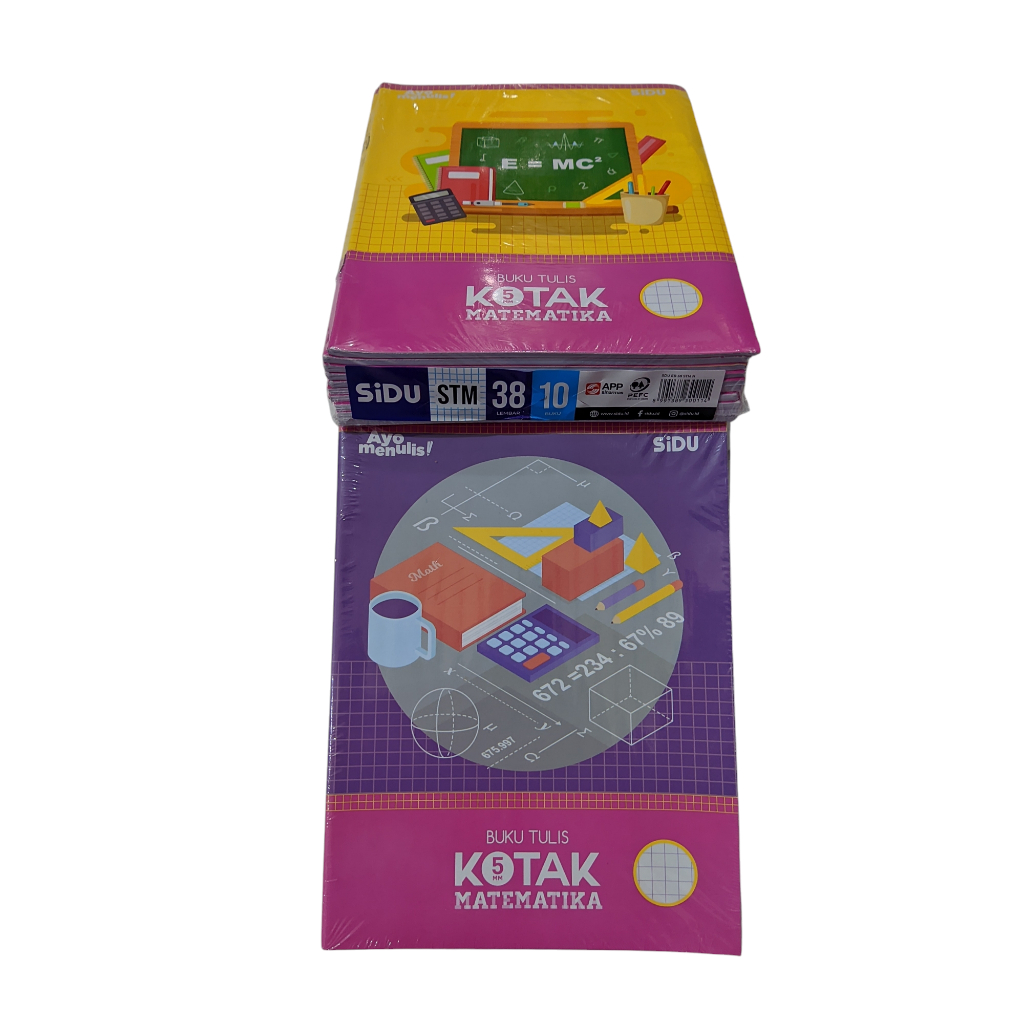

Buku Tulis Halus dan Kotak SIDU 38lbr