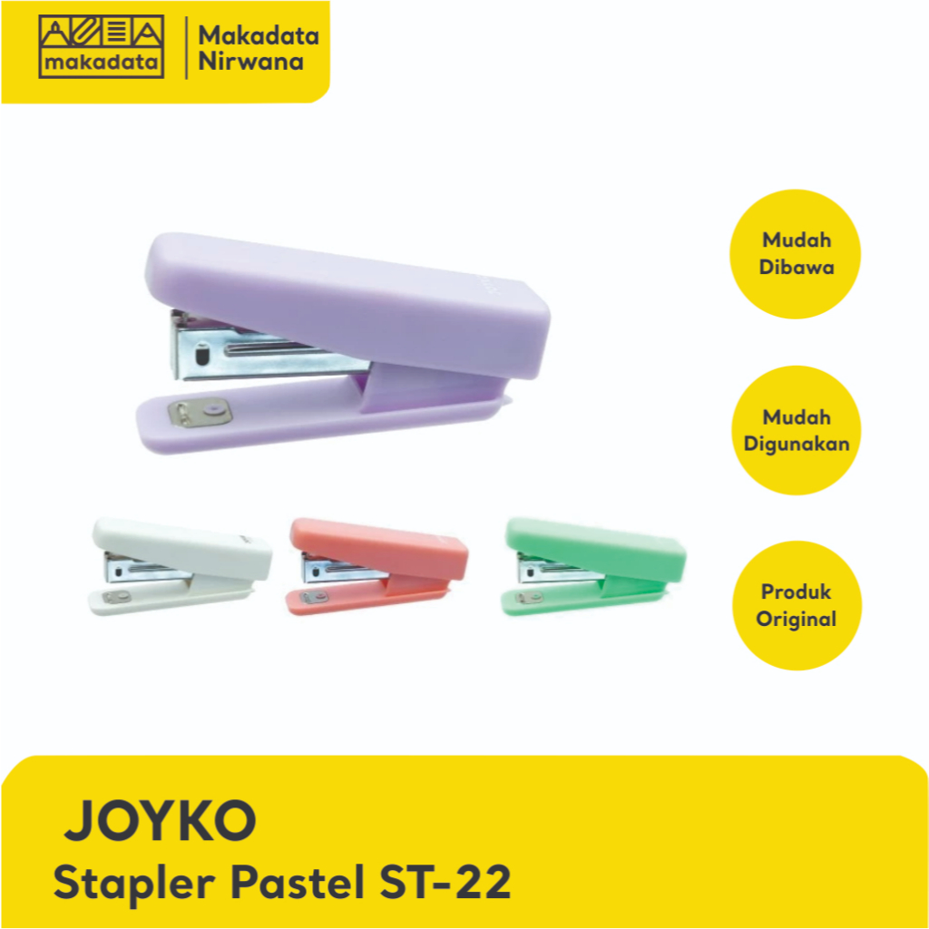 

JOYKO STAPLER PASTEL ST-22 (1 PCS)
