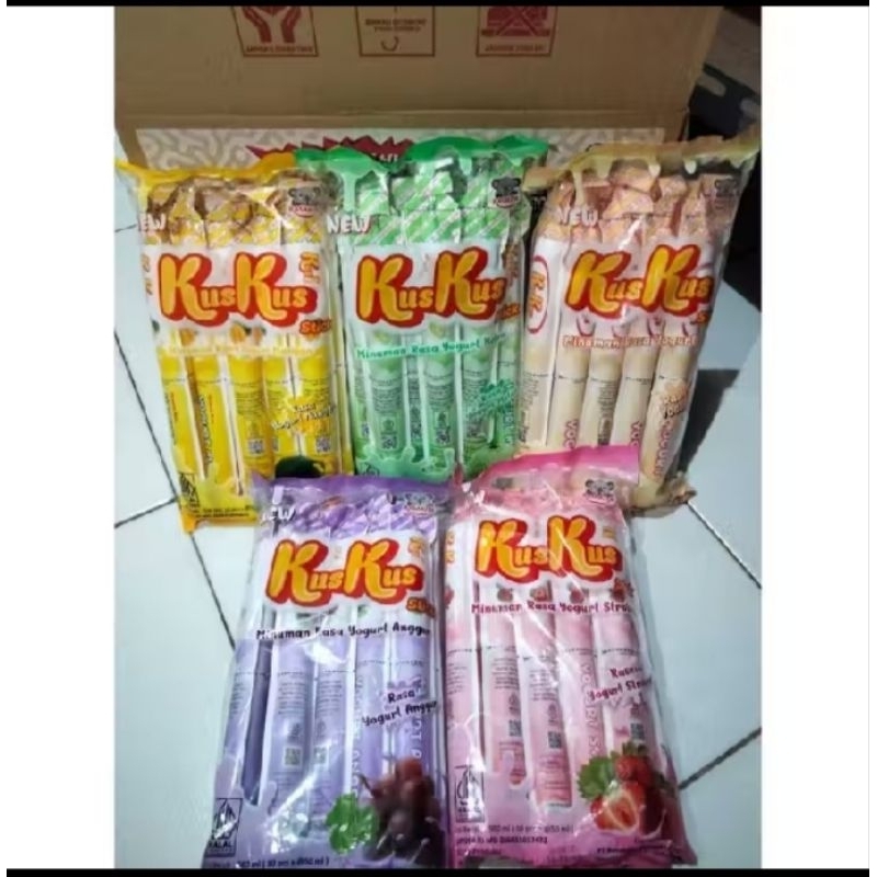 

Kus kus minuman yogurt rasa buah isi 10 pcs