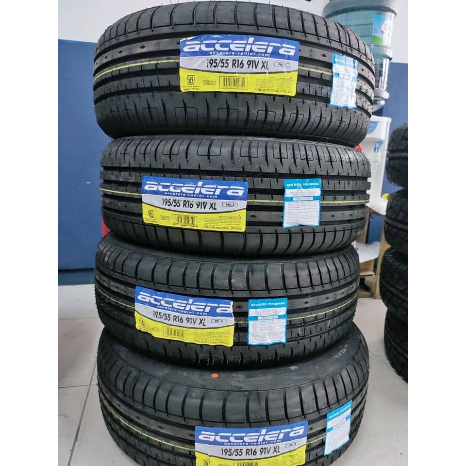 Ban Mobil Tubles 195/55 R16 ACCELERA PHI-R | Ban Mobil Untuk Velg Ring 16 Termurah