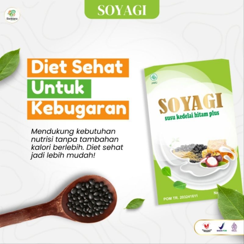 

Soyagi Susu dengan bahan Dasar kedelai pilihan.