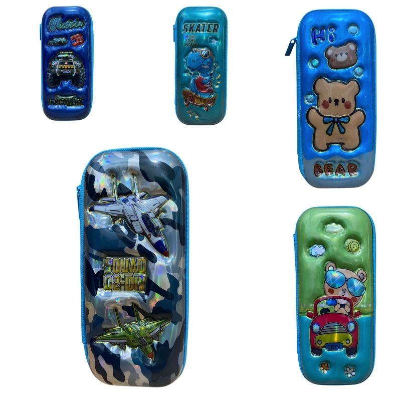 

Tempat Pensil 3D Timbul New Karakter for Boy