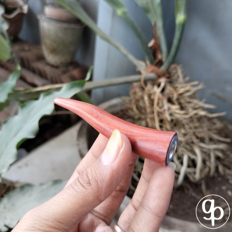 Pipa once / once cangklong / pipa rokok / padutan kayu nagasari kayu nogosari