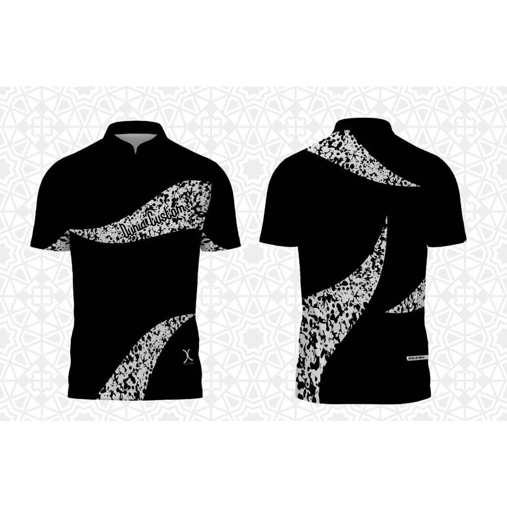 Jersey Muslim Pria Baju Koko Full Print / Baju Muslim Pria Jersey Koko Fullprinting Premium