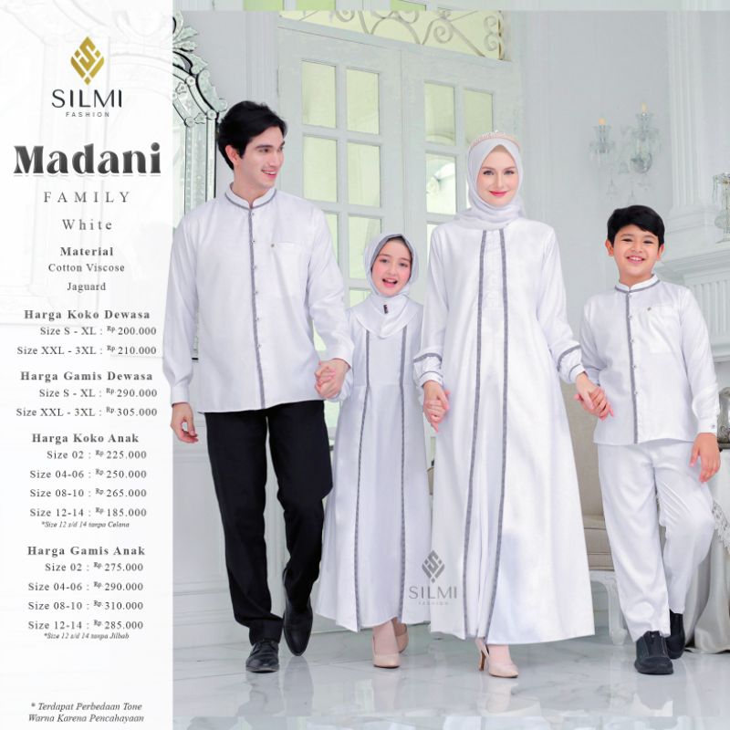 MADANI FAMILY WHITHE by Silmi