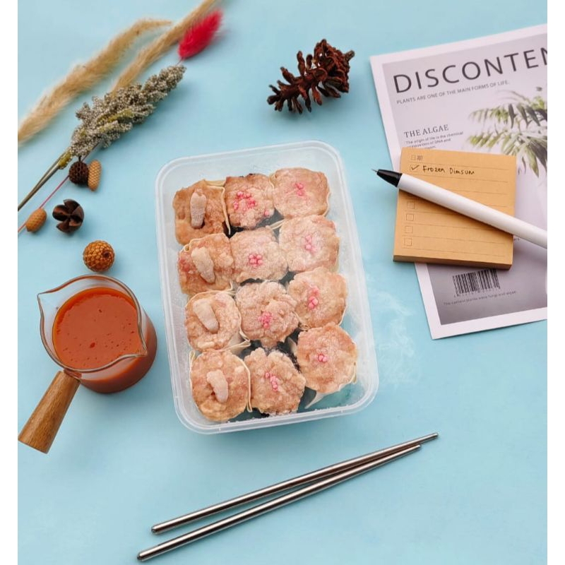 

Dimsum campur isi 12 pcs Beku Halal 100% by Baraka Dimsum