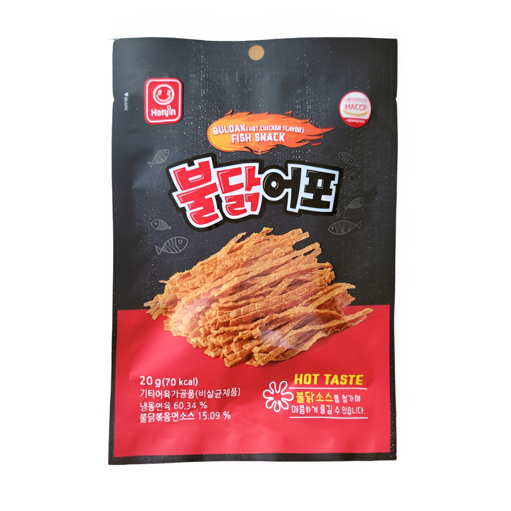 

[KOREAN SNACK] Buldak Fish Snack 20g