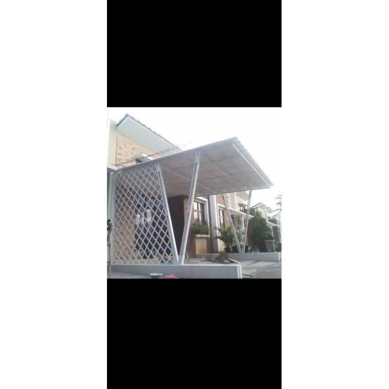 kanopi alderon double layer