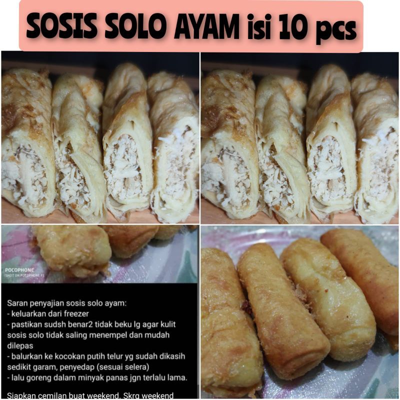 

SOSIS SOLO PREMIUM ISI 10