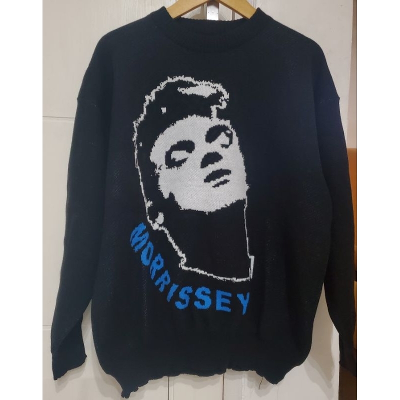 morrissey knit sweater not vintage band tshirt oasis pulp blur stone roses