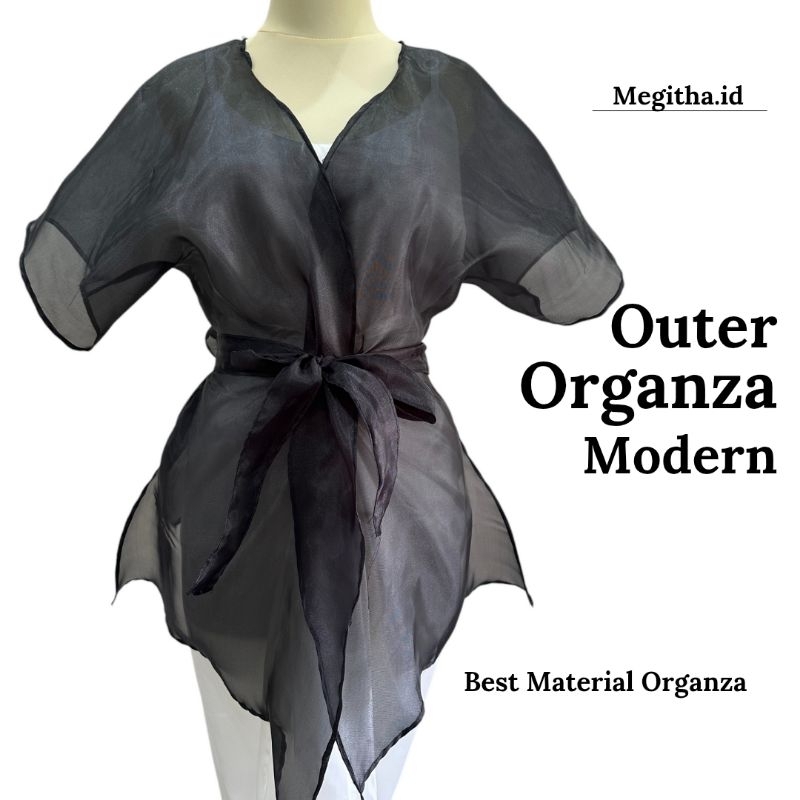 New Outer Organza | Outer Organza | Cardigan  Organza