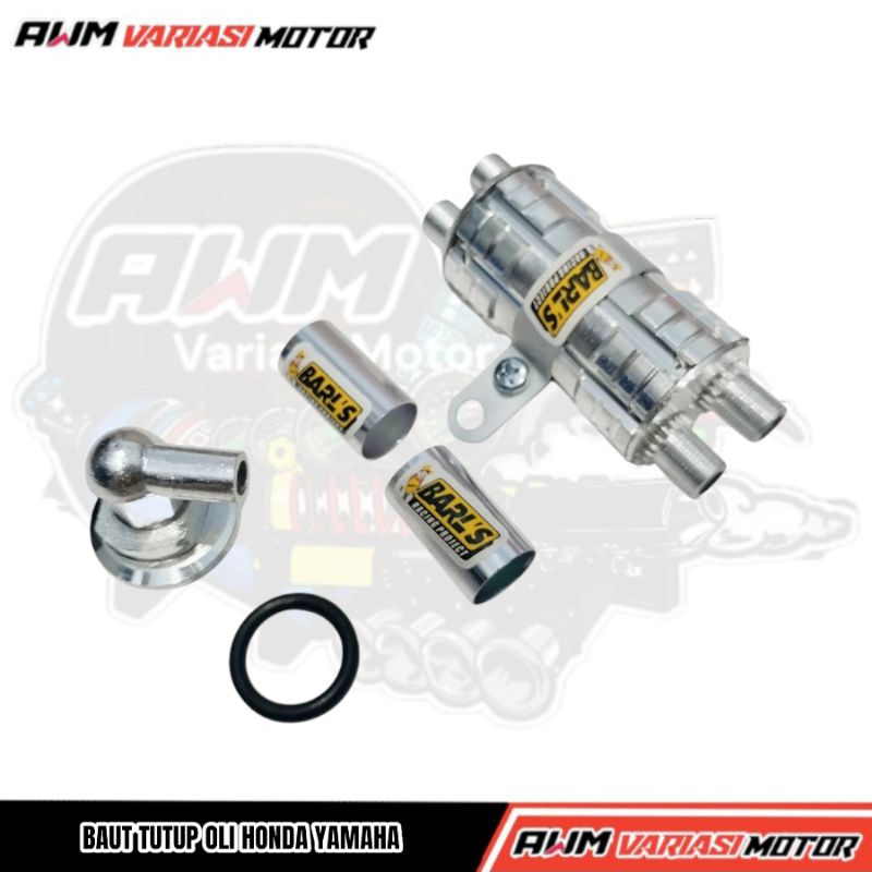 Tutup Oli Mesin Variasi Beat Supra X CRF Mio Jupiter Set Tabung Hawa