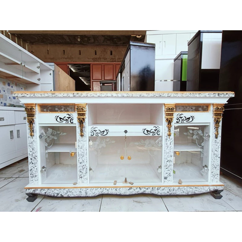 Bupet Cristal / Meja TV / Meja TV Kristal / Meja Tv Crystal
