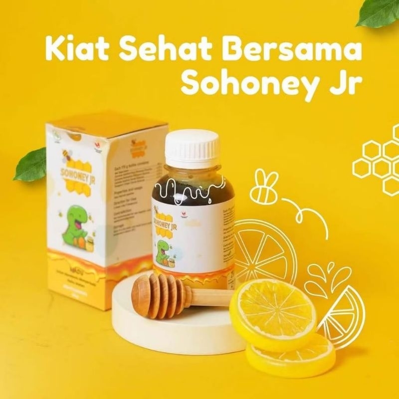 

Kiat Sehat Bersama Sohoney Jr Madu Herbal Asli Penambah Nafsu makan Anak & Nutrisi Anak