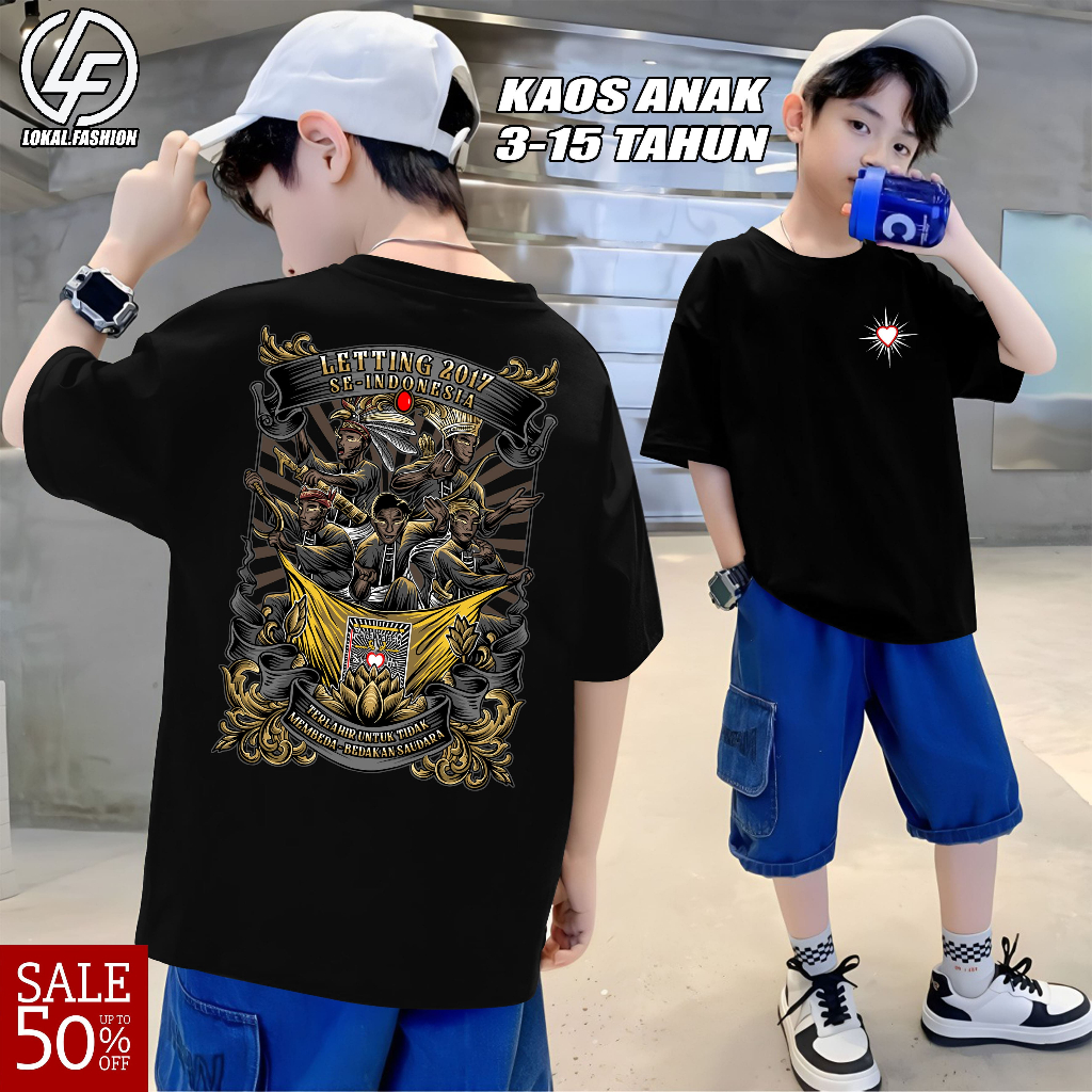 KAOS ANAK COWOK PSHT LETTING 2017 TERBARU VIRAL MURAH ANAK | BISA COD