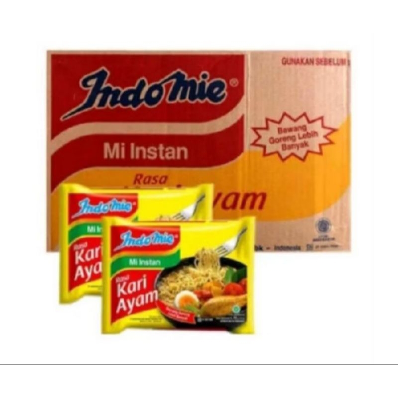 

INDOMIE RASA KARE AYAM 1 KARTON 40PCS