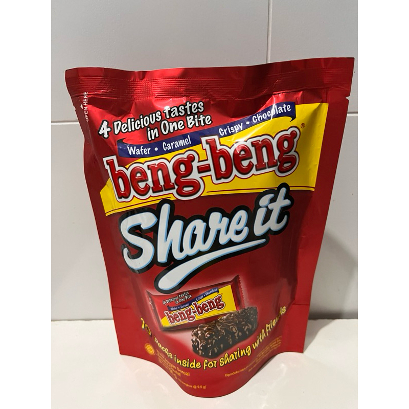 

Beng-Beng Share It Cokelat isi 10pcs Exp Okt 2025