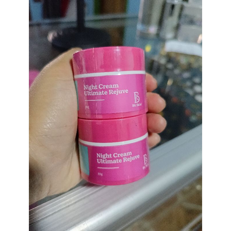 Night Cream Ultimate Rejuve - Racikan Dokter Bgskin - Krim Malam Bgskin - Krim Penghilang Flek Hitam
