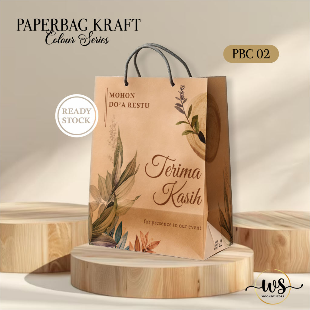 

PAPER BAG MOTIF WARNA LUSINAN (12 PCS) - PAPERBAG COLOUR TAS SOUVENIR PERNIKAHAN READY STOCK PBC 02