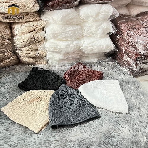 Peci Rajut TURKY TEBAL /Peci Rajut Warna/Peci Rajut Tebal/Peci Rajut Murah