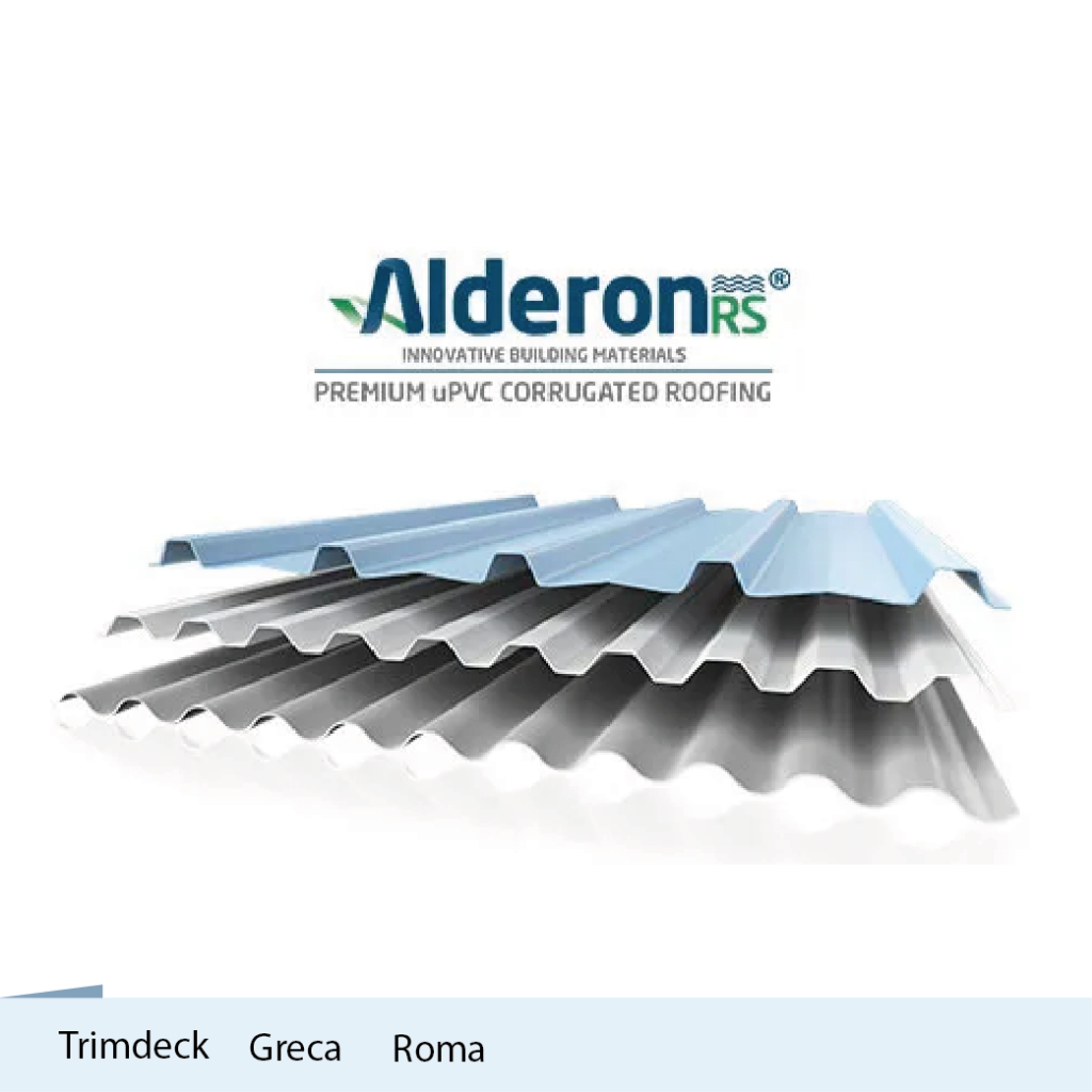 ALDERON RS - Atap uPVC Single Layer - Tebal 1.2mm Khusus Jabodetabek